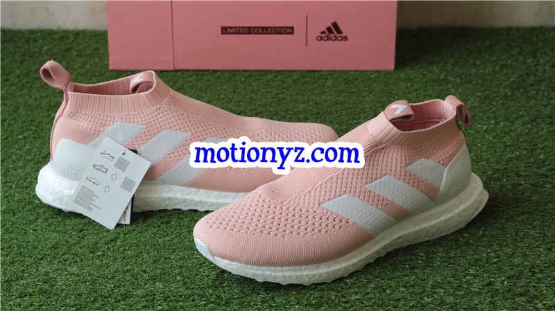 Kith Addidas ACE 16 Purecontrol Ultra Boost Pink